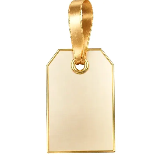 Blank gift tag — Incognito