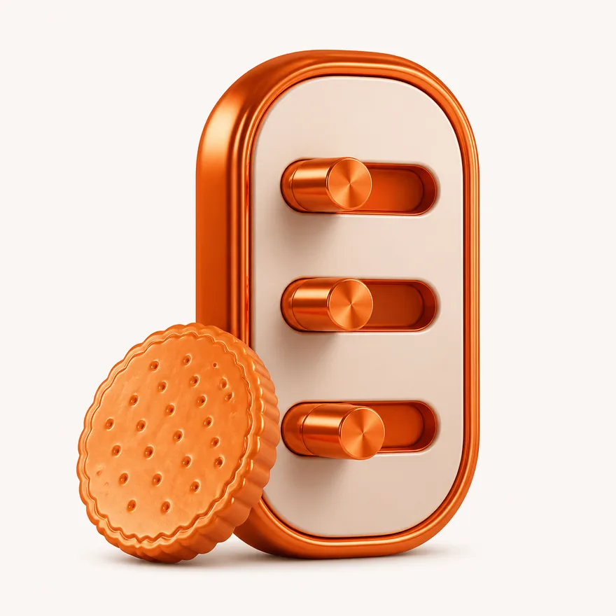Biscuit with toggle panel — Incognito