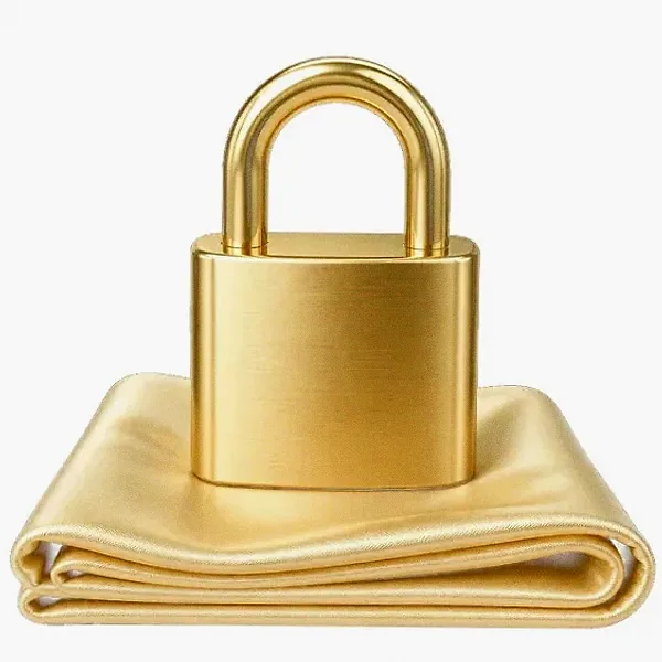 Padlock on folded cloth — Incognito