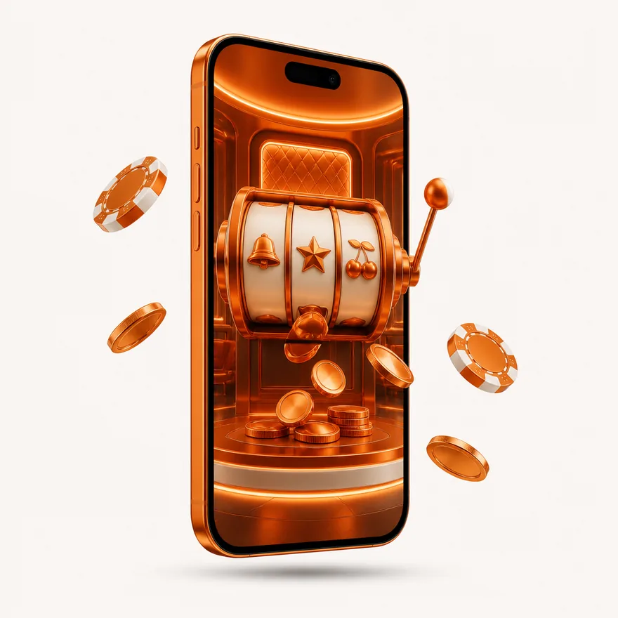 Smartphone with glowing screen — Incognito