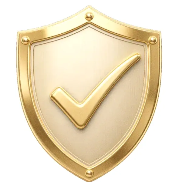 Checkmark shield — Incognito