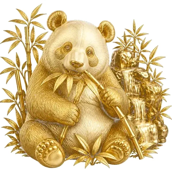 Panda eating bamboo — Incognito