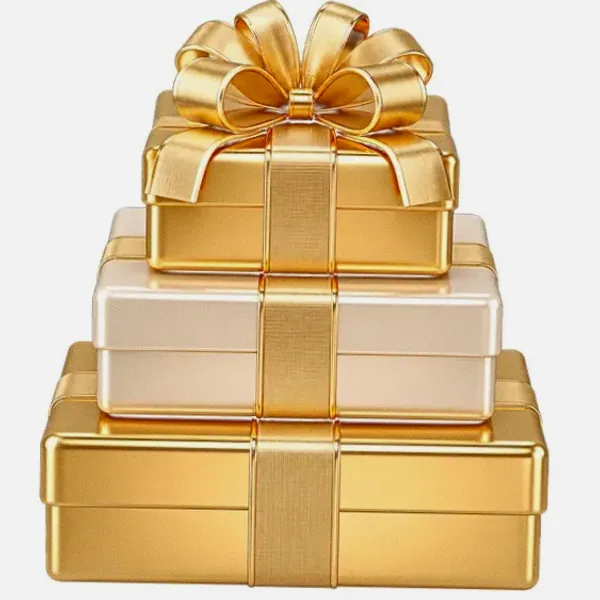 Stacked gift boxes — Incognito