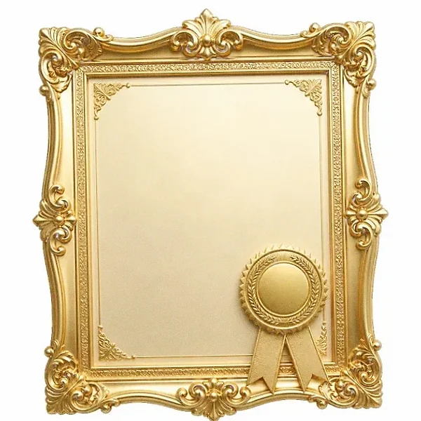 Framed certificate — Incognito
