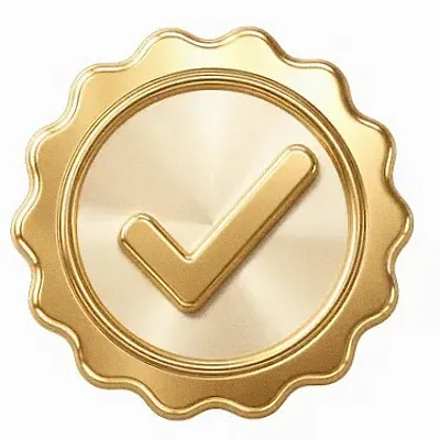 Checkmark badge — Incognito