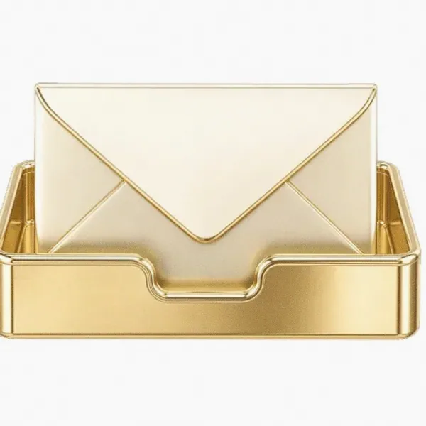 Metal letter tray — Incognito