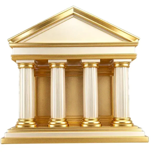 Classical bank building — Incognito