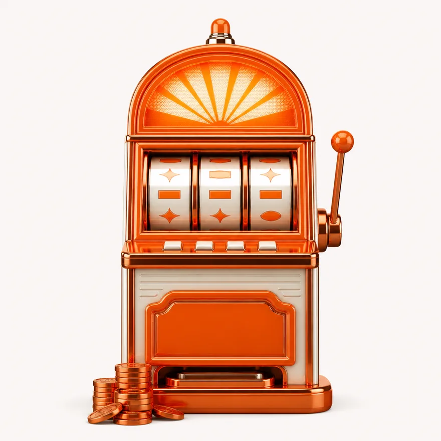Slot cabinet with marquee — Incognito